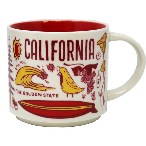 Starbucks Other - NEW Starbucks Been There Series California Ceramic Mug, 14 Oz